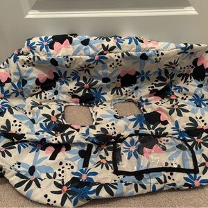 Disney Baby Minnie Mouse Floral Shopping Cart High Chair Seat Cover